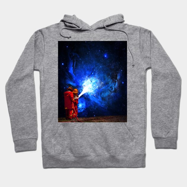 Intergalactic Firefighters Hoodie by TWOintoA